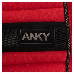 ANKY FW25 pad Velvet veelzijdigheid Equestrian Red
