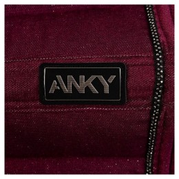 ANKY FW25 pad Velvet dressuur Windsor Wine