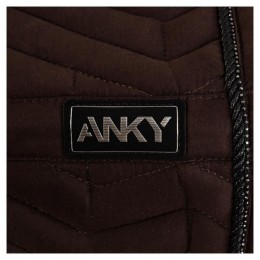 ANKY FW25 dekje Suede dressuur Chocolate Torte