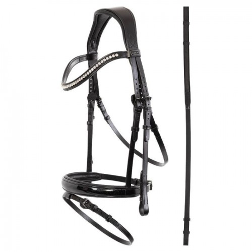 ANKY Bridle Metallic Patent