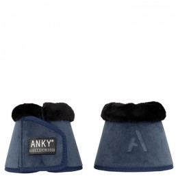ANKY FW'24 Velvet Overreach Boots with fur