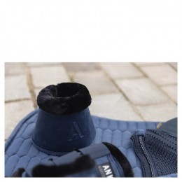 ANKY FW'24 Velvet Overreach Boots with fur