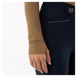 ANKY FW'24 Mockneck Shirt Bronze