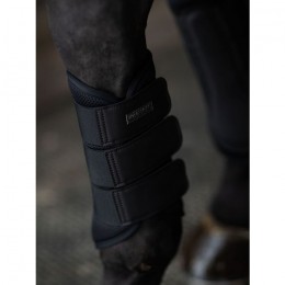 Equestrian Stockholm Classic Mesh Brushing boots All Black