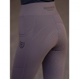 Equestrian Stockholm SS'23 Amaranth Riding Tights Full Grip