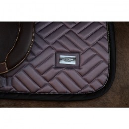 Equestrian Stockholm FW25 Dark Violet Modern Jumping Saddle Pad
