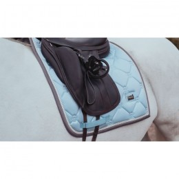 Equestrian Stockholm Ice Blue dressage saddle pad