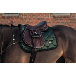 Equestrian Stockholm SS'21 Deep Olivine jumping saddlepad