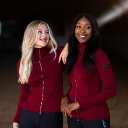 Equestrian Stockholm FW'22 Dark Bordeaux explore vest