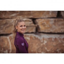 Equestrian Stockholm FW'20 Champion Shirt Purple White Edge