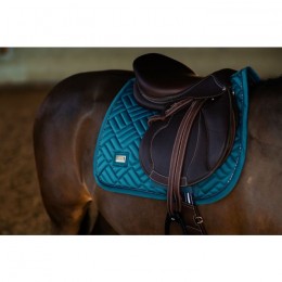 Equestrian Stockholm FW25 Teal blue Modern Jumping pad