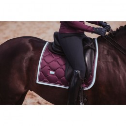 Equestrian Stockholm FW'20 Dressage saddlepad Purple White Edge