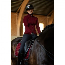 Equestrian Stockholm FW'22 Dark Bordeaux explore vest