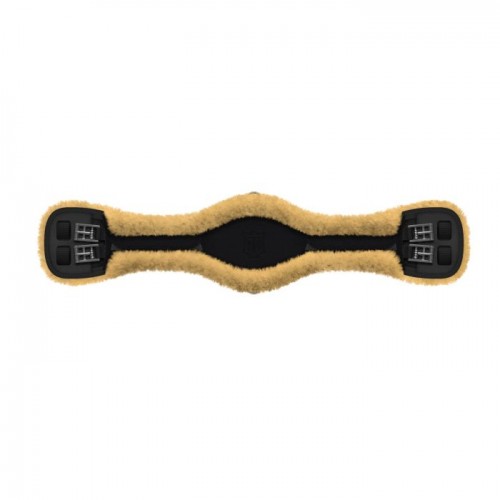 Mattes Dressage Girth Anatomic Slim line leder