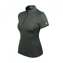 Equestrian Stockholm SS25 Avenue Green Illusion Top