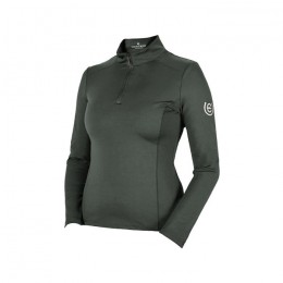Equestrian Stockholm SS25 Avenue Green Vision Top