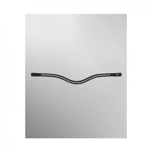 Passier Wave Browband Swarovski Clear Crystal