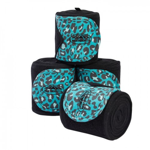 Weatherbeeta Leopard Fleece Bandages