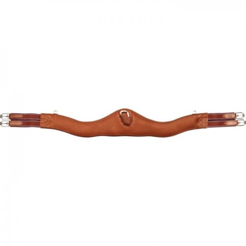 Stübben Leather Girth Contour Elastic