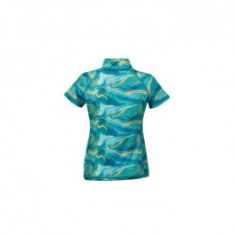 Weatherbeeta SS'22 Ruby Printed Short Sleeve Top Marble Print