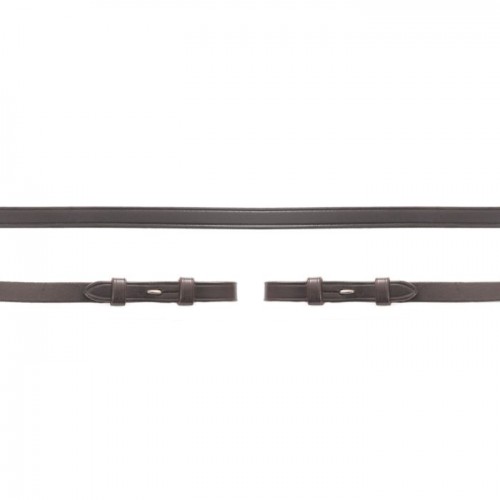 Schockemöhle leather double bridle reins