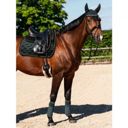 PS Of Sweden FW'24 Saddlepad Velvet Midnight Green
