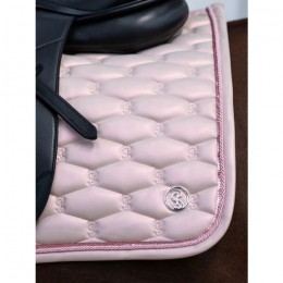 PS of Sweden FW'24 Holiday Saddlepad Dazzling Metallic Marshmallow Pink