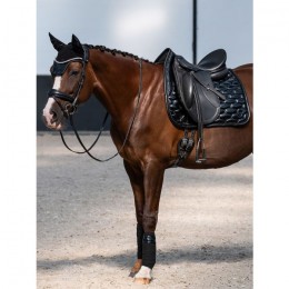 PS of Sweden FW'24 Holiday Saddlepad Dazzling Metallic Black