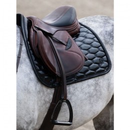 PS of Sweden FW'24 Holiday Saddlepad Dazzling Metallic Black