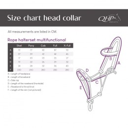 QHP Rope halterset multifunctional