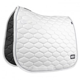 Fair Play Hexagon saddle pad White