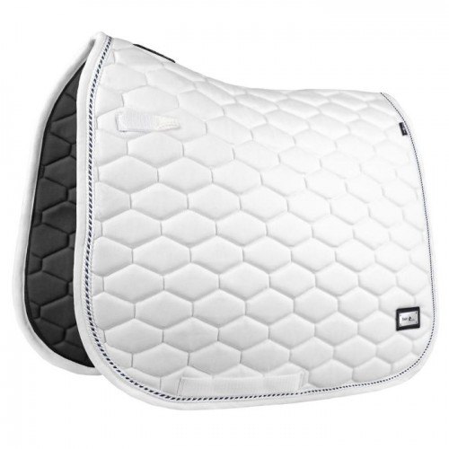 Fair Play Hexagon saddle pad White