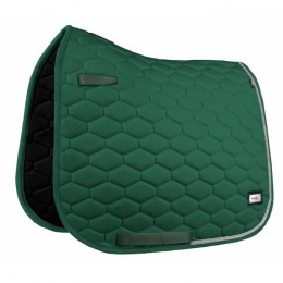Fair Play Hexagon Crystal Saddle Pad Dark Green