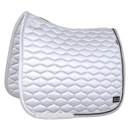 Fair Play Hexagon Arrow saddle pad White