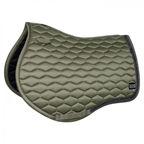 Fair Play Hexagon Arrow saddle pad Olive
