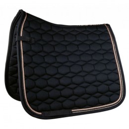 HKM Saddle Pad Rosegold Glamour