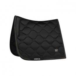 Mrs. Ros SS'24 Charmer Dressage Saddlepad Black 3MR