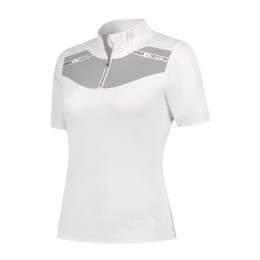 Mrs. Ros SS'24 Competition Shirt Jacquard Performance White