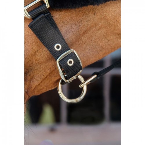 Kentucky Nylon Sheepskin Halter Soft
