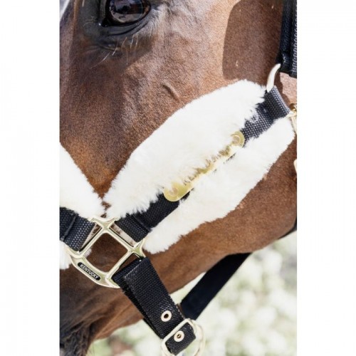 Kentucky Nylon Sheepskin Halter Soft