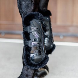 Kentucky Tendon Boots Bamboo Elastic Vegan Wol