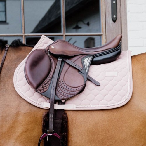 Kentucky Onion Quilt Rubber Logo Jumping Saddle Pad