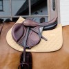 Kentucky Onion Quilt Rubber Logo Jumping Saddle Pad