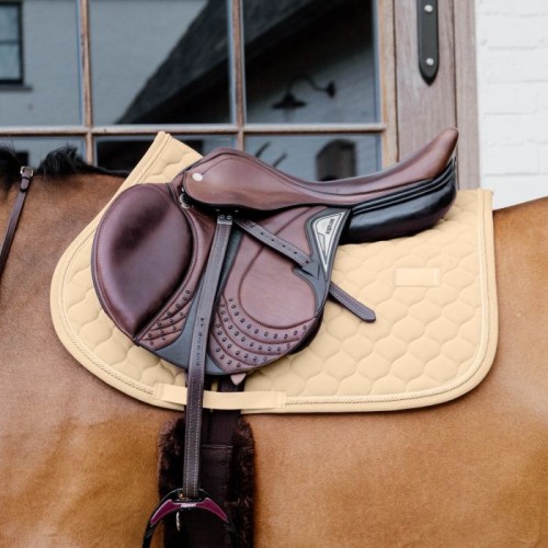 Kentucky Onion Quilt Rubber Logo Jumping Saddle Pad