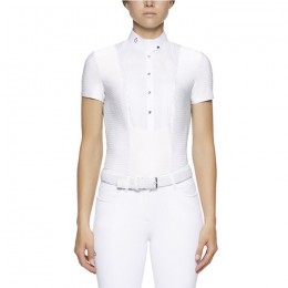 Cavalleria Toscana Technical Wedstrijdshirt Snap Buttons S/S