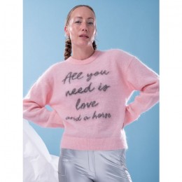 PS of Sweden FW'24 Holiday Sweater Mohair Quote