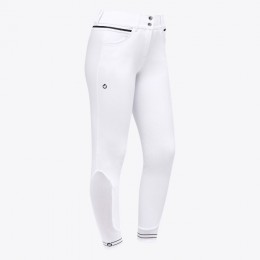 Cavalleria Toscana FW'22 Silicone Print CT Logo Riding Breeches Women