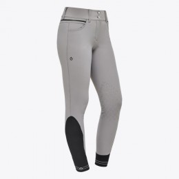 Cavalleria Toscana FW'22 Silicone Print CT Logo Riding Breeches Women