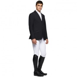 Cavalleria Toscana Lightweight Jersey Zip Riding Jacket Men