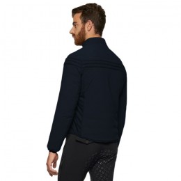 Cavalleria Toscana SS'22 Jersey and Nylon Stripe Lightweight Padded Jacket Men